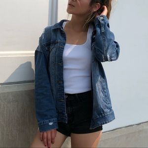 Nordstrom Oversized Denim Jacket
